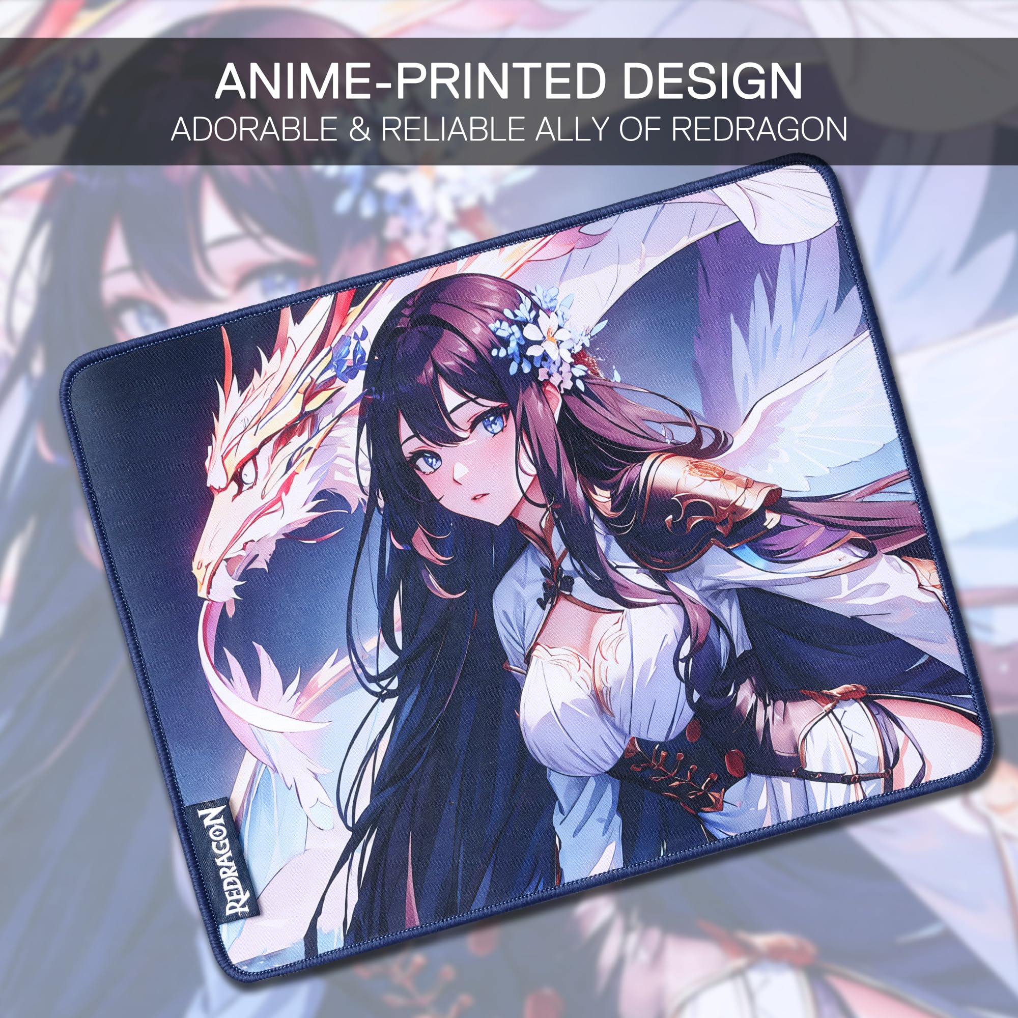 Redragon Anime Gaming Mouse Pad With Smooth Surface