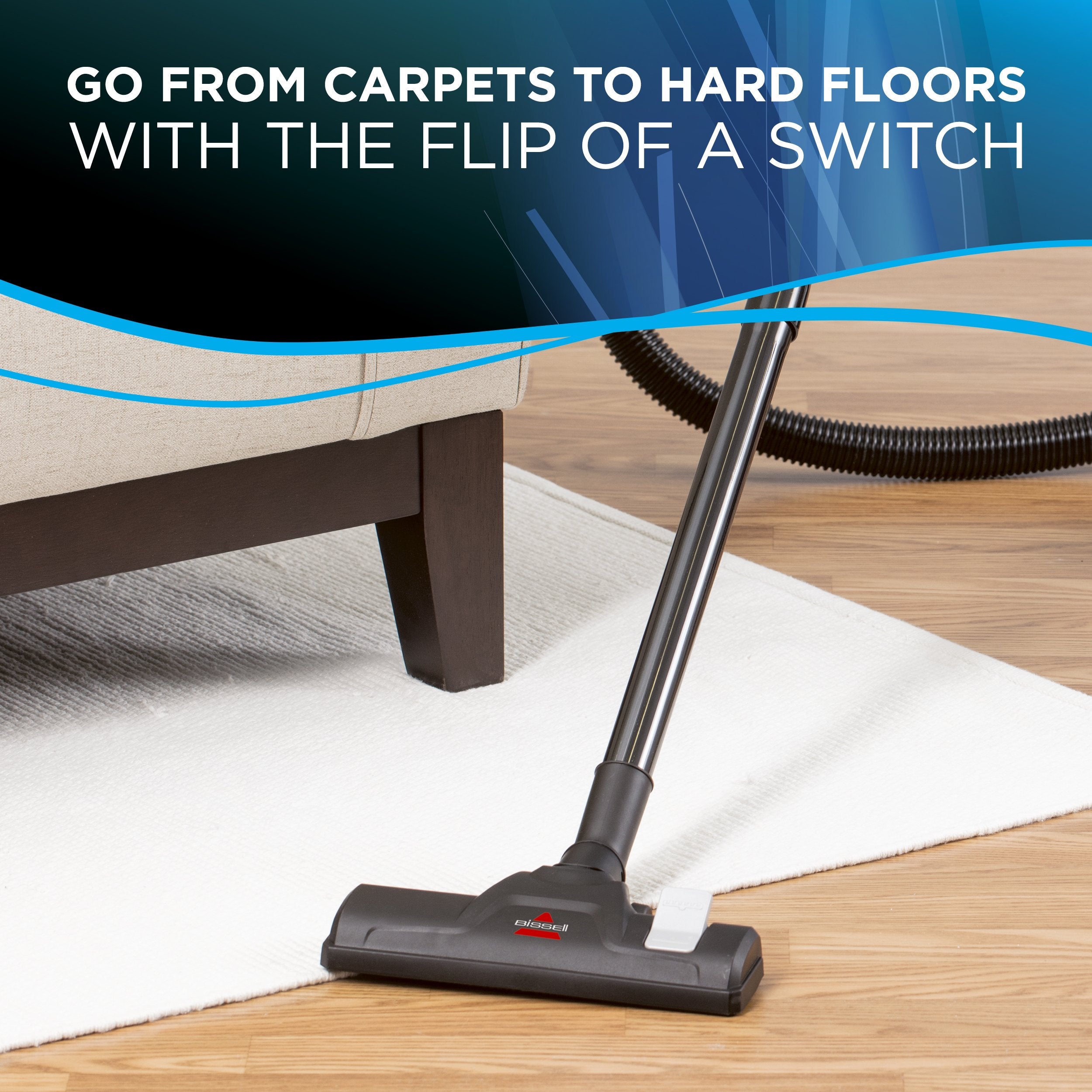 Bissell Zing Bagless Canister Vacuum with Powerful Suction