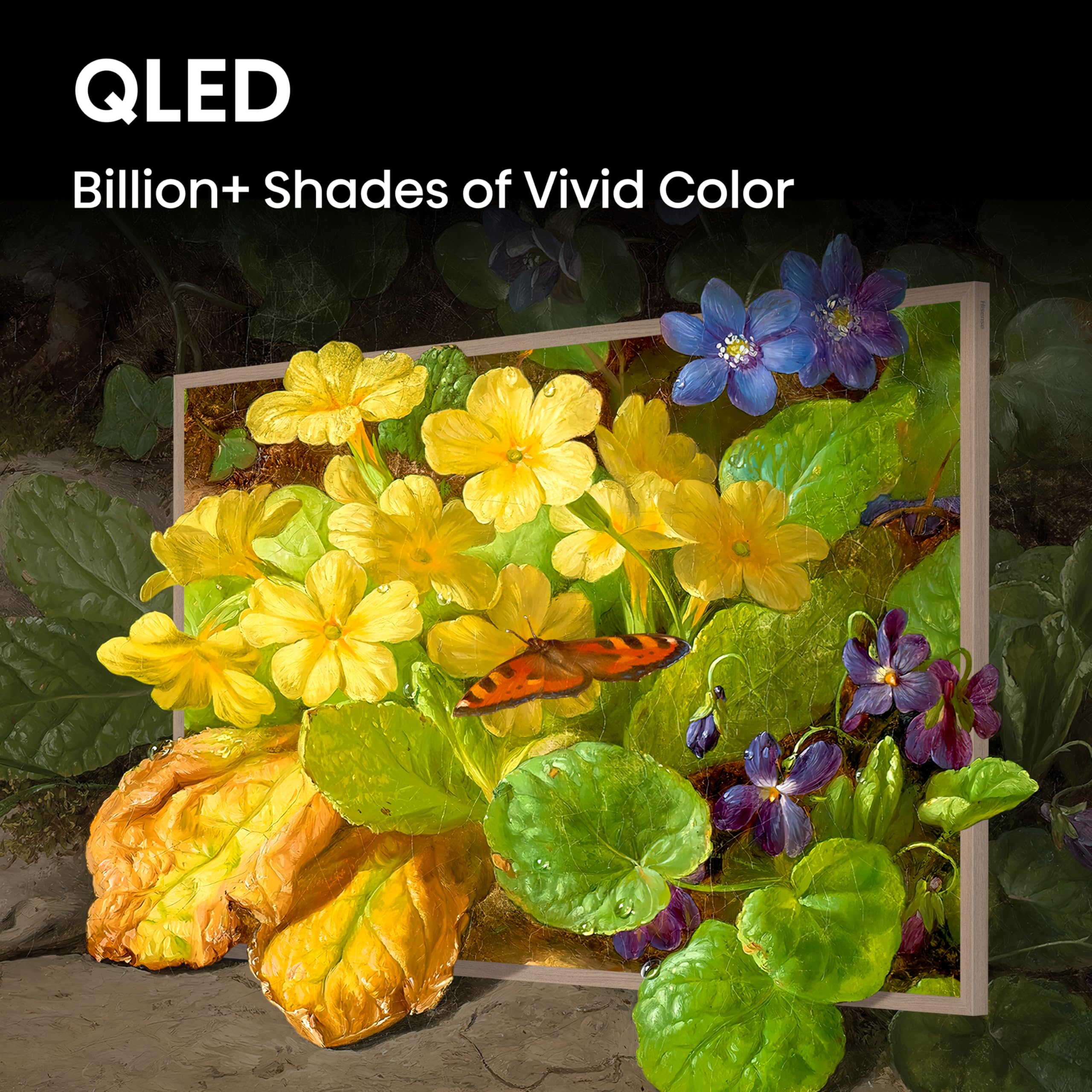 Hisense 65 Inch QLED Smart TV With Art Mode