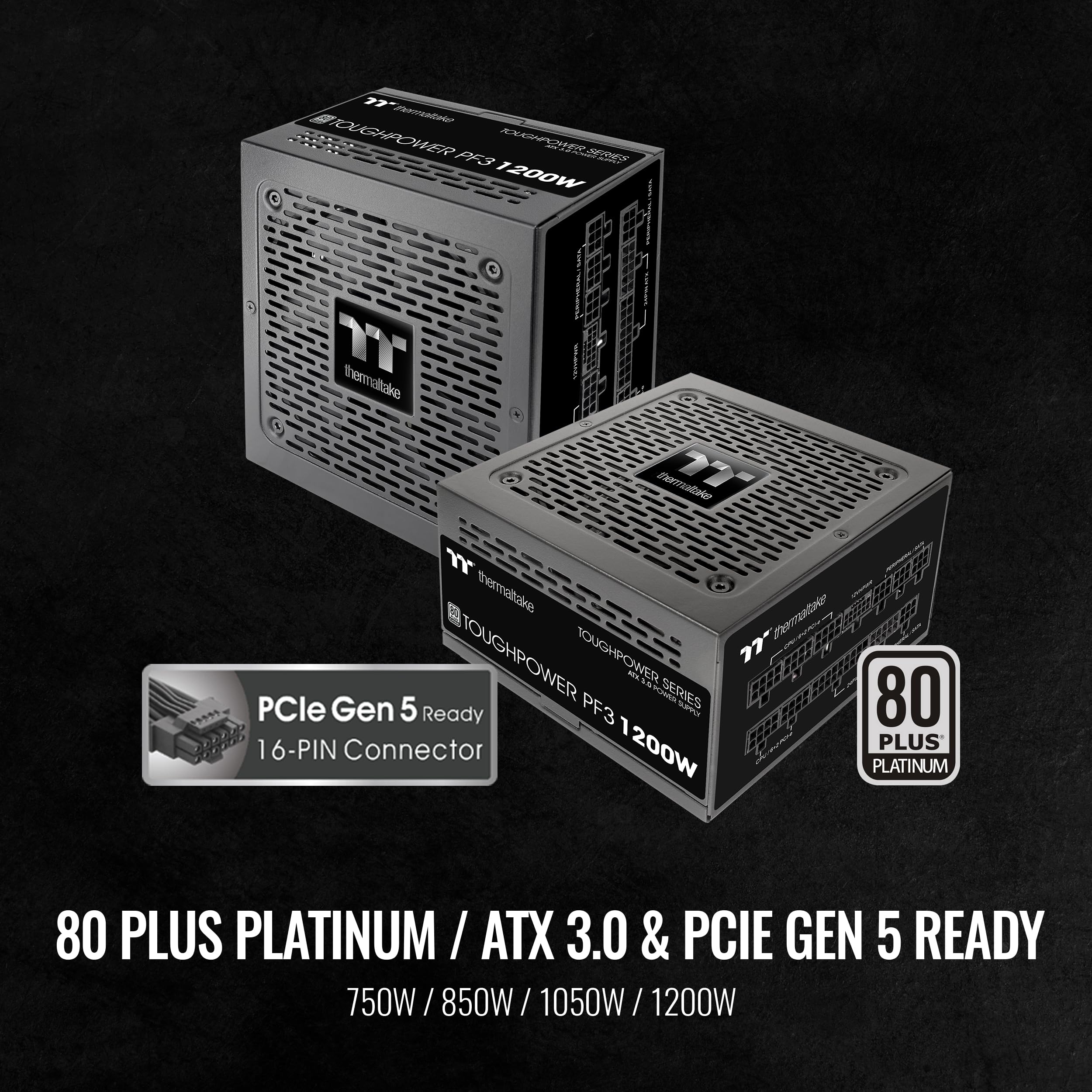 Thermaltake Toughpower GX2 600W Power Supply With Gold Efficiency