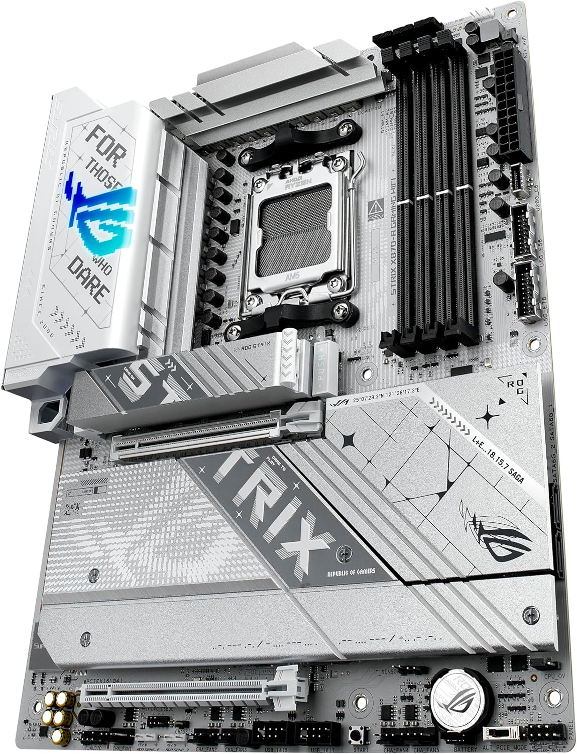 ASUS ROG Strix X870-A Gaming Motherboard with WiFi 7