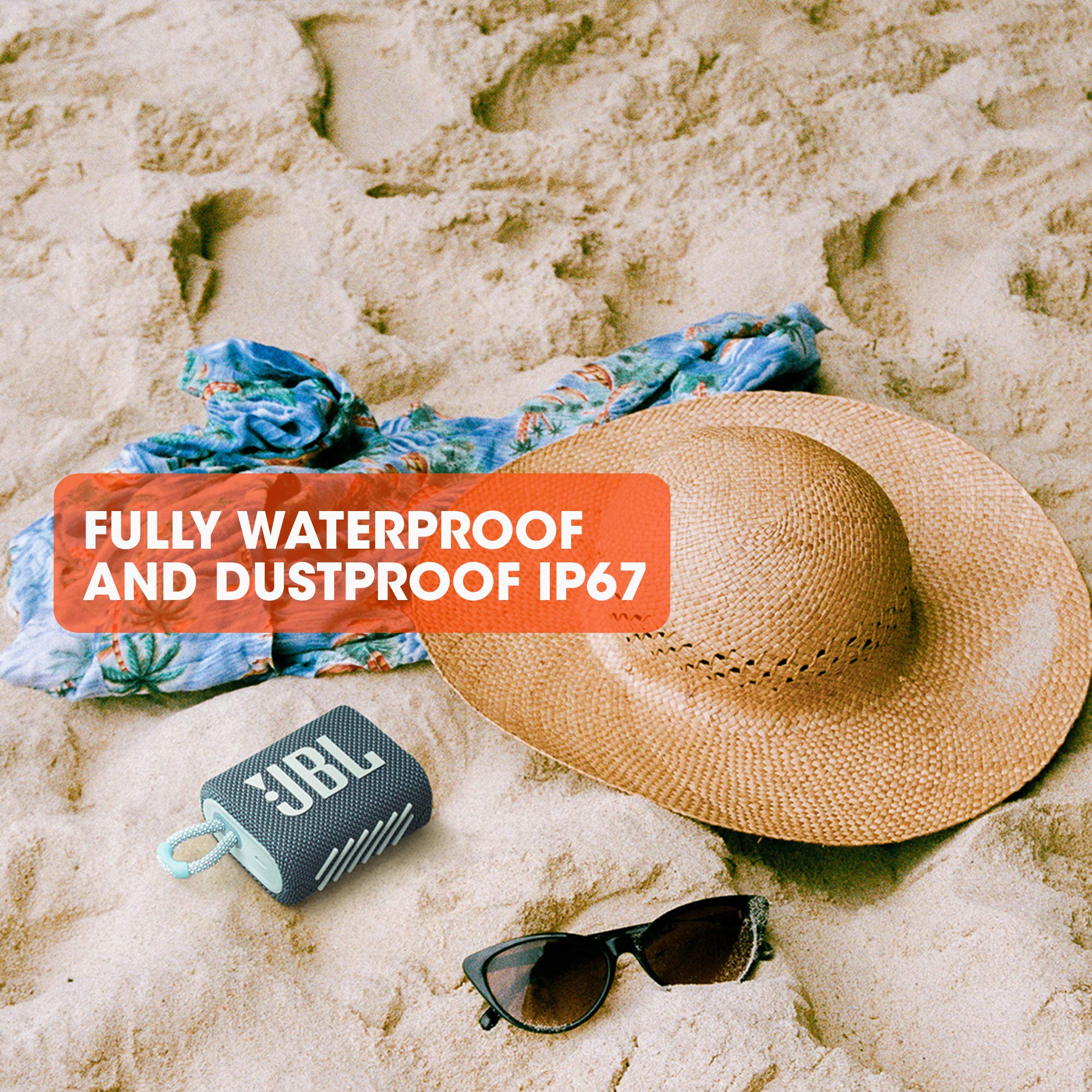 JBL Go 3 Portable Bluetooth Speaker IP67 Waterproof