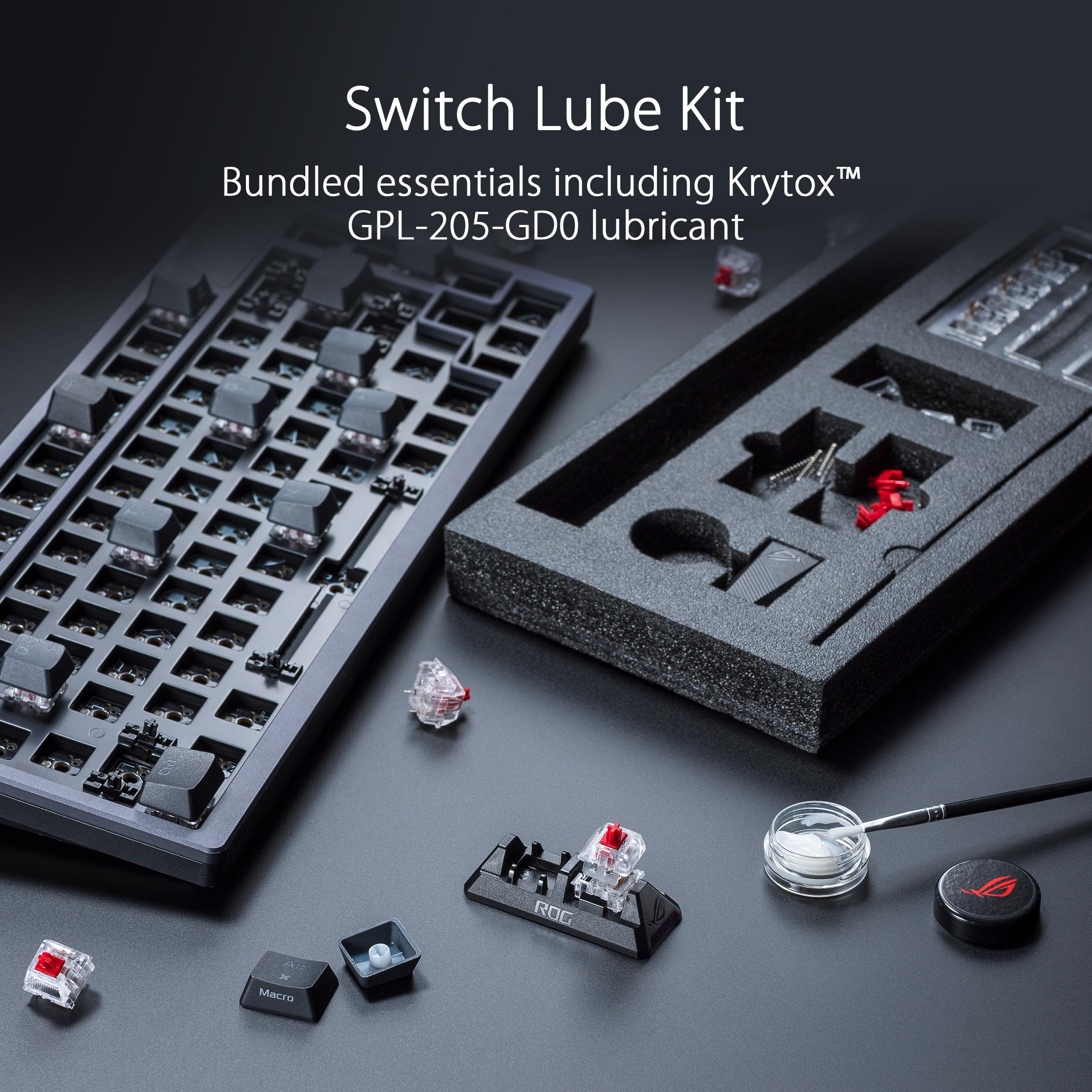 ASUS ROG Azoth Wireless Custom Gaming Keyboard Benefits