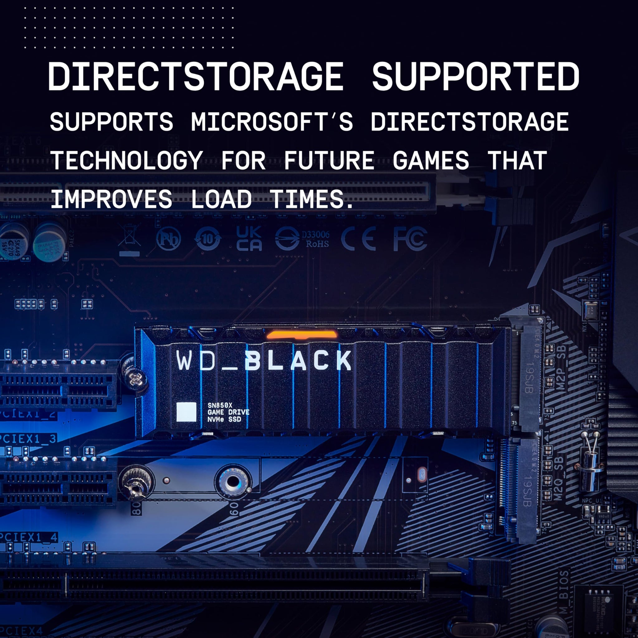 WD Black 2TB SN850X NVMe Gaming SSD for Lightning Fast Speeds