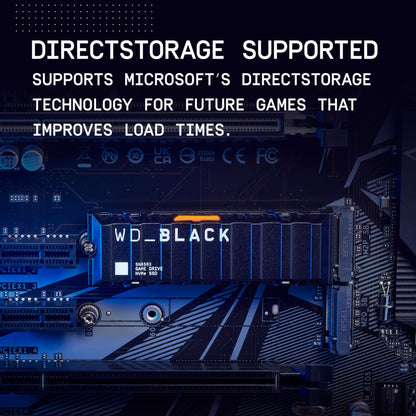 WD Black 2TB SN850X NVMe Gaming SSD for Lightning Fast Speeds