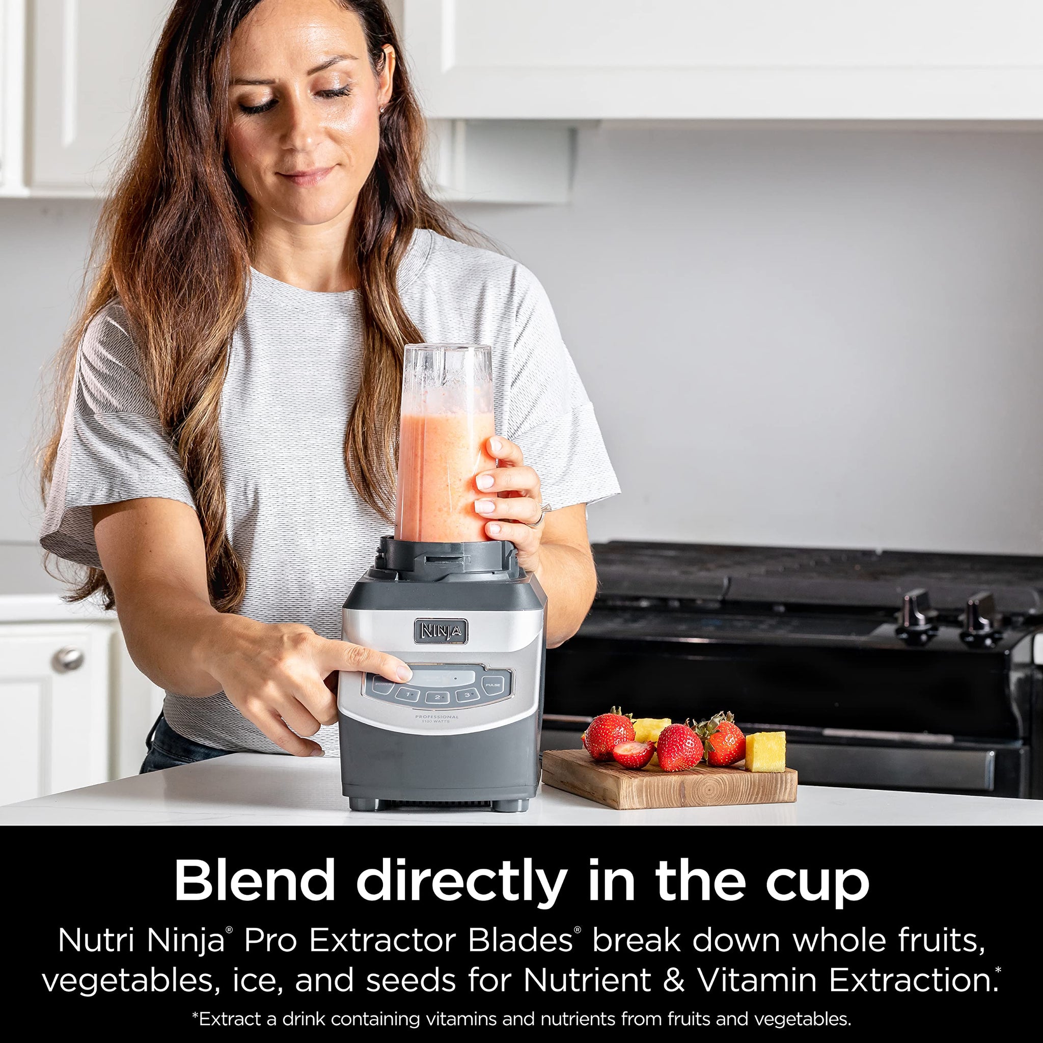 Ninja Professional Blender for Smoothies and Ice Crushing