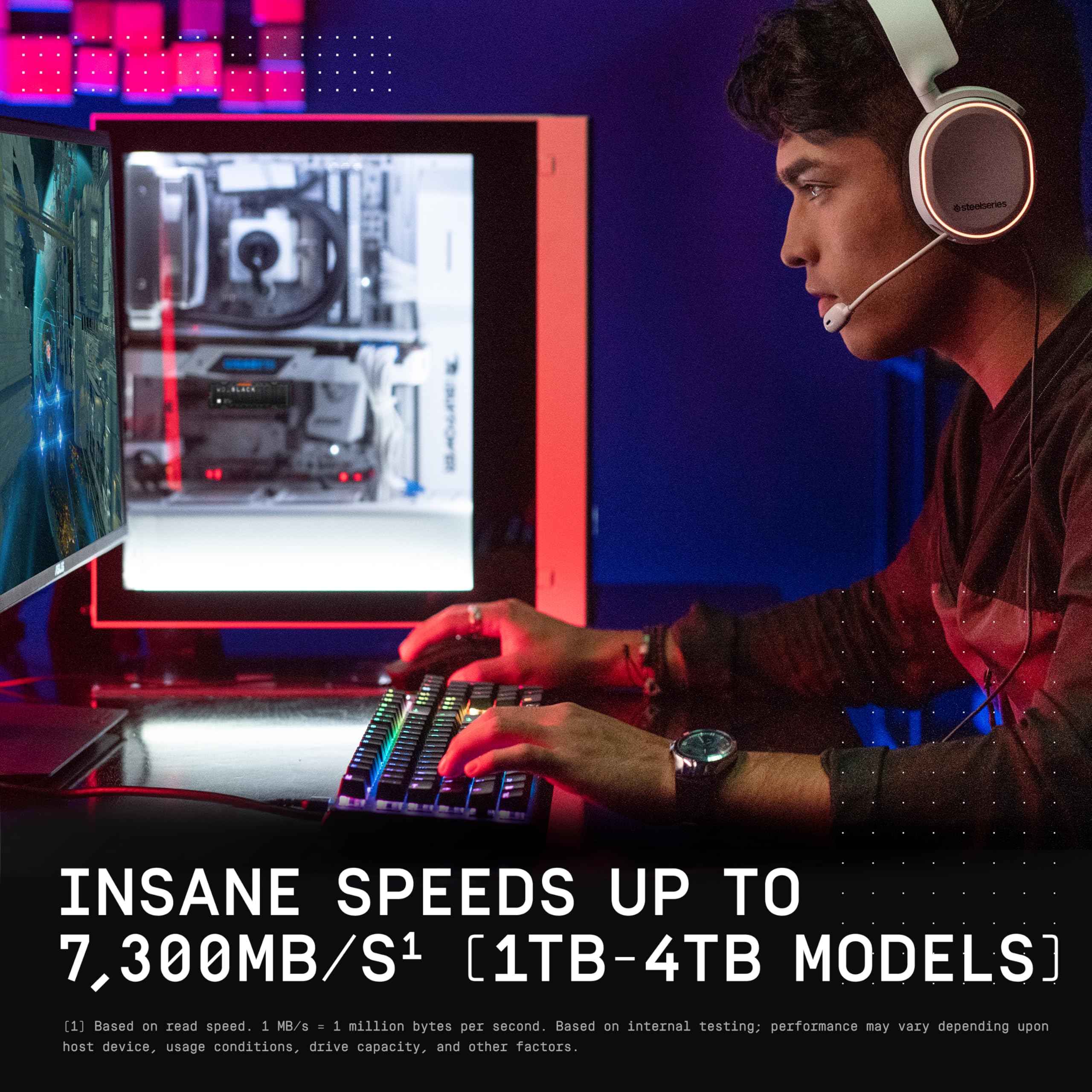 WD Black 2TB SN850X NVMe Gaming SSD for Lightning Fast Speeds