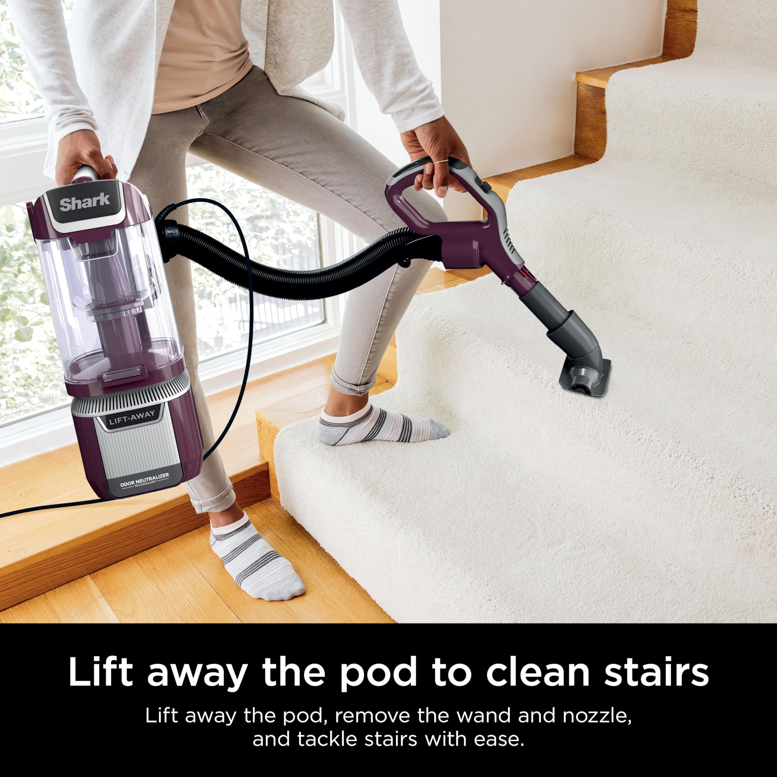 Shark Navigator Lift-Away Vacuum with Self-Cleaning Brushroll