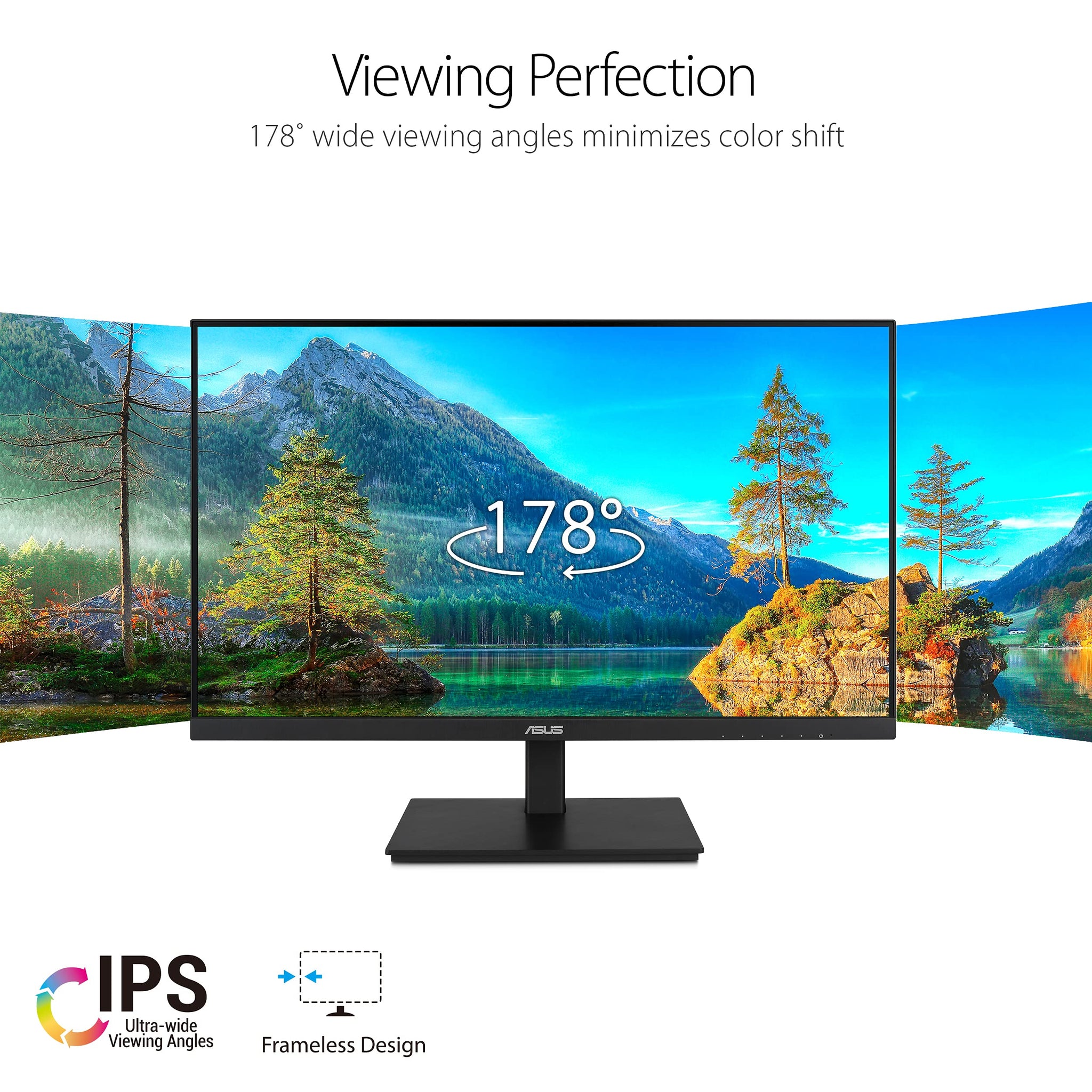 ASUS 24 Inch Full HD Eye Care Monitor with 120Hz Refresh Rate