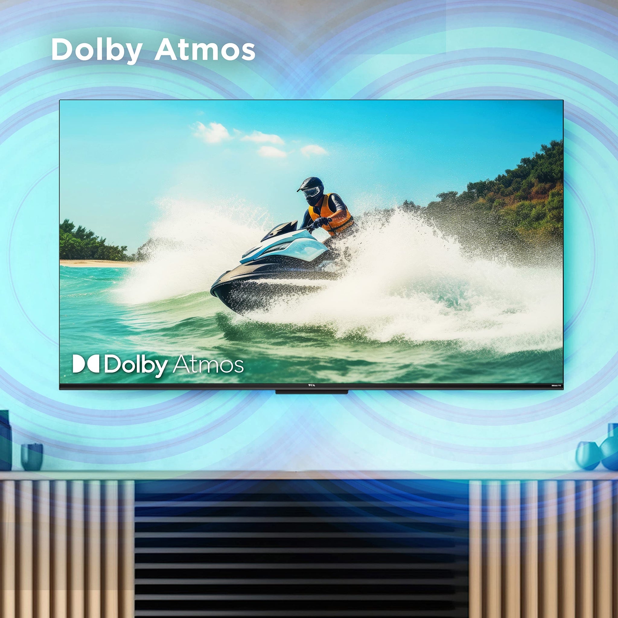 TCL 43 Inch 4K HDR Smart TV with Voice Control