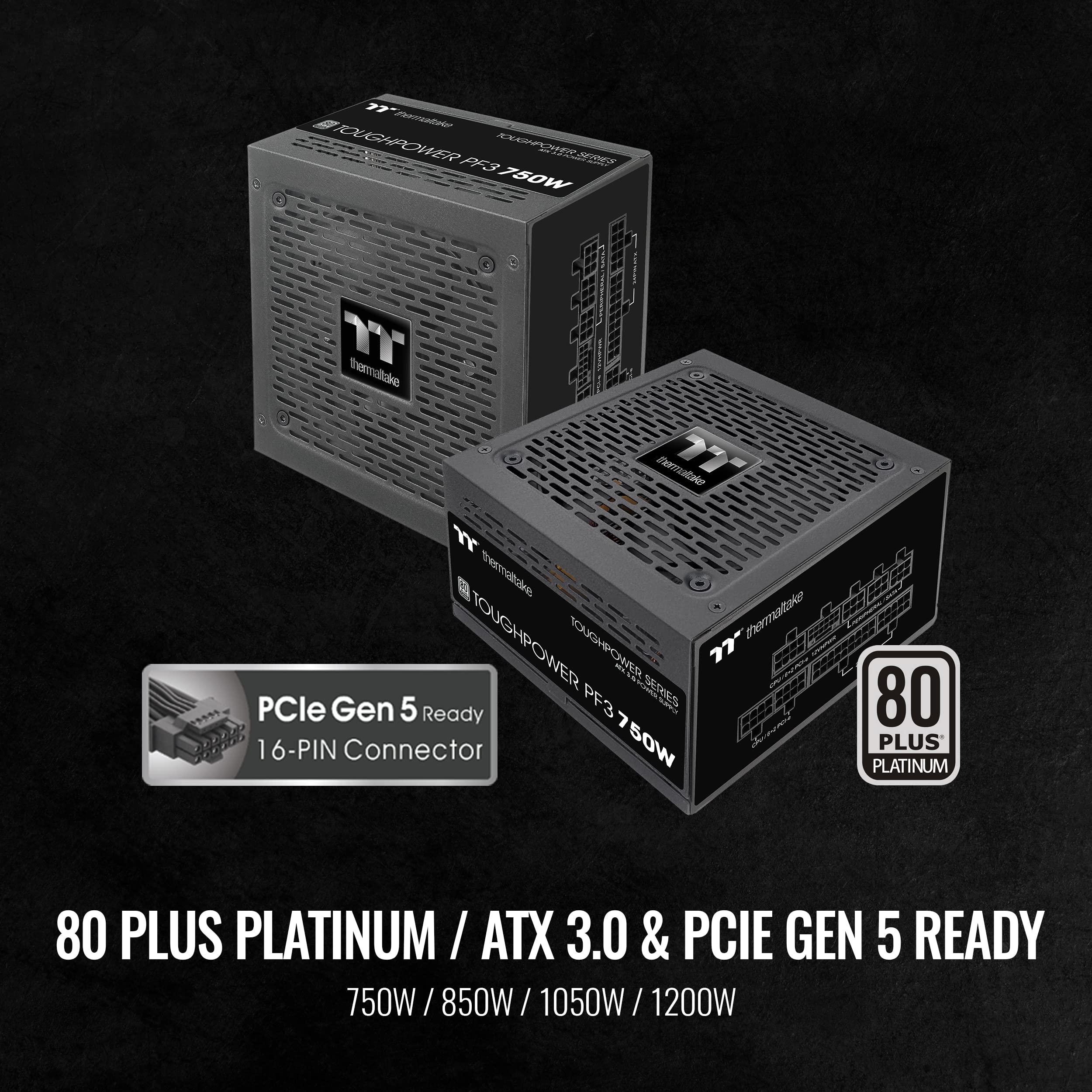Thermaltake Toughpower GX2 600W Power Supply With Gold Efficiency