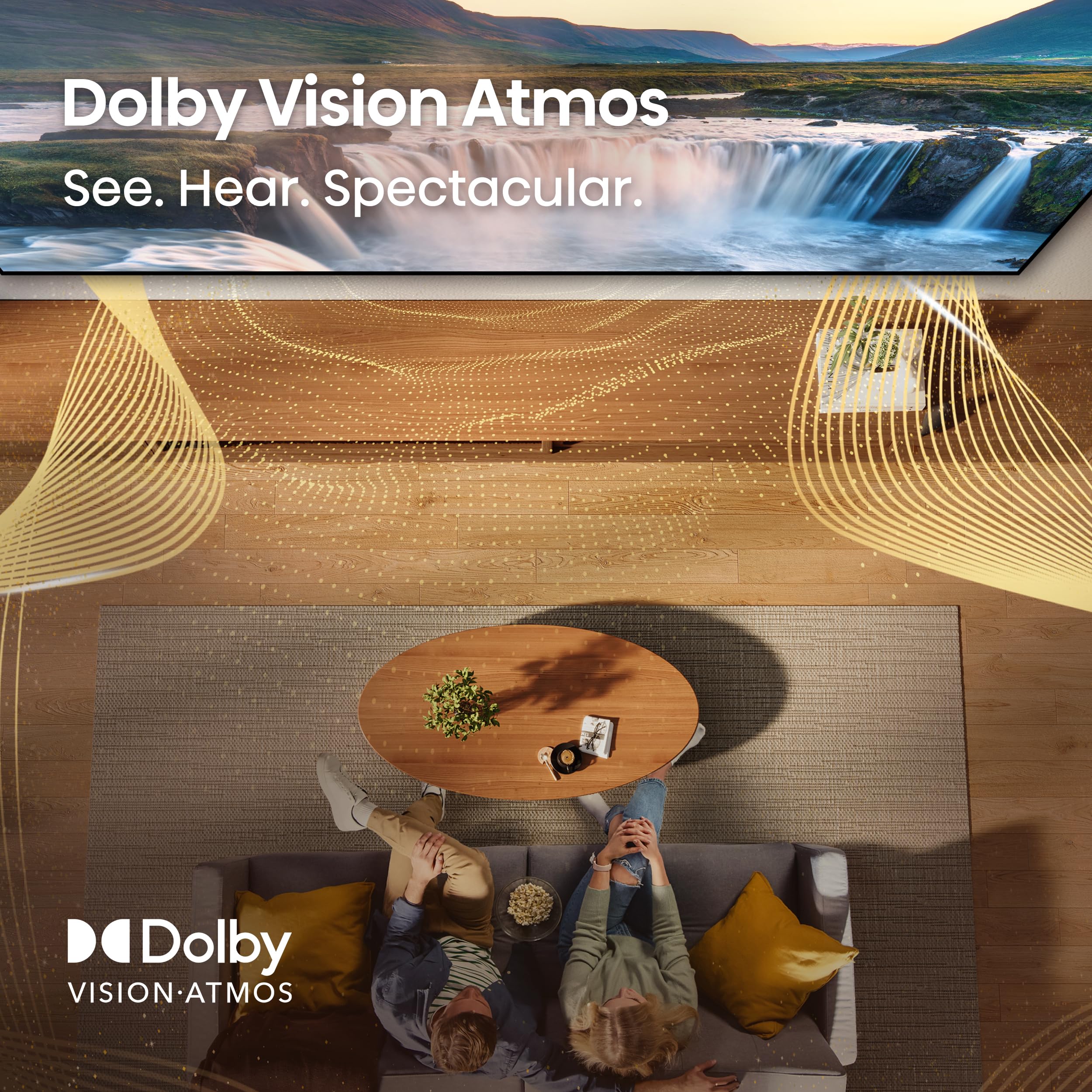 Hisense 50 Inch QLED Mini LED Smart TV with Dolby Vision