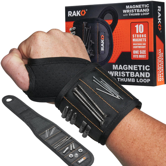 Magnetic Wristband For Men Premium Tool Belt Holds Screws And Nails