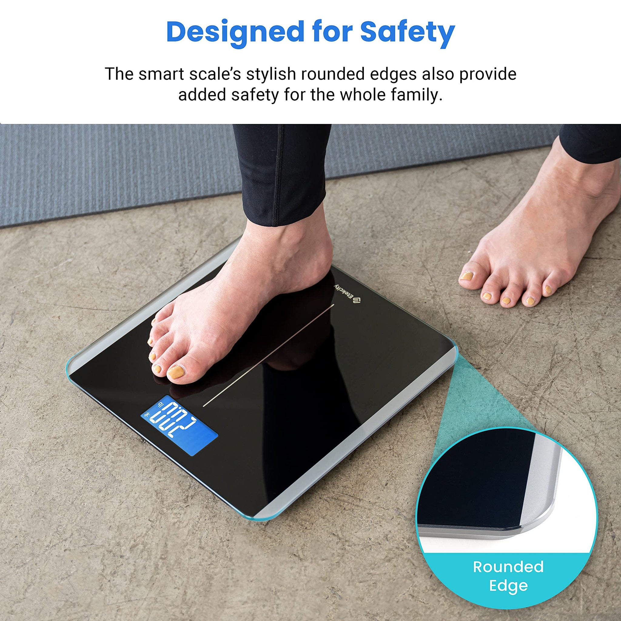 Smart Body Weight Scale with Accurate BMI Tracking