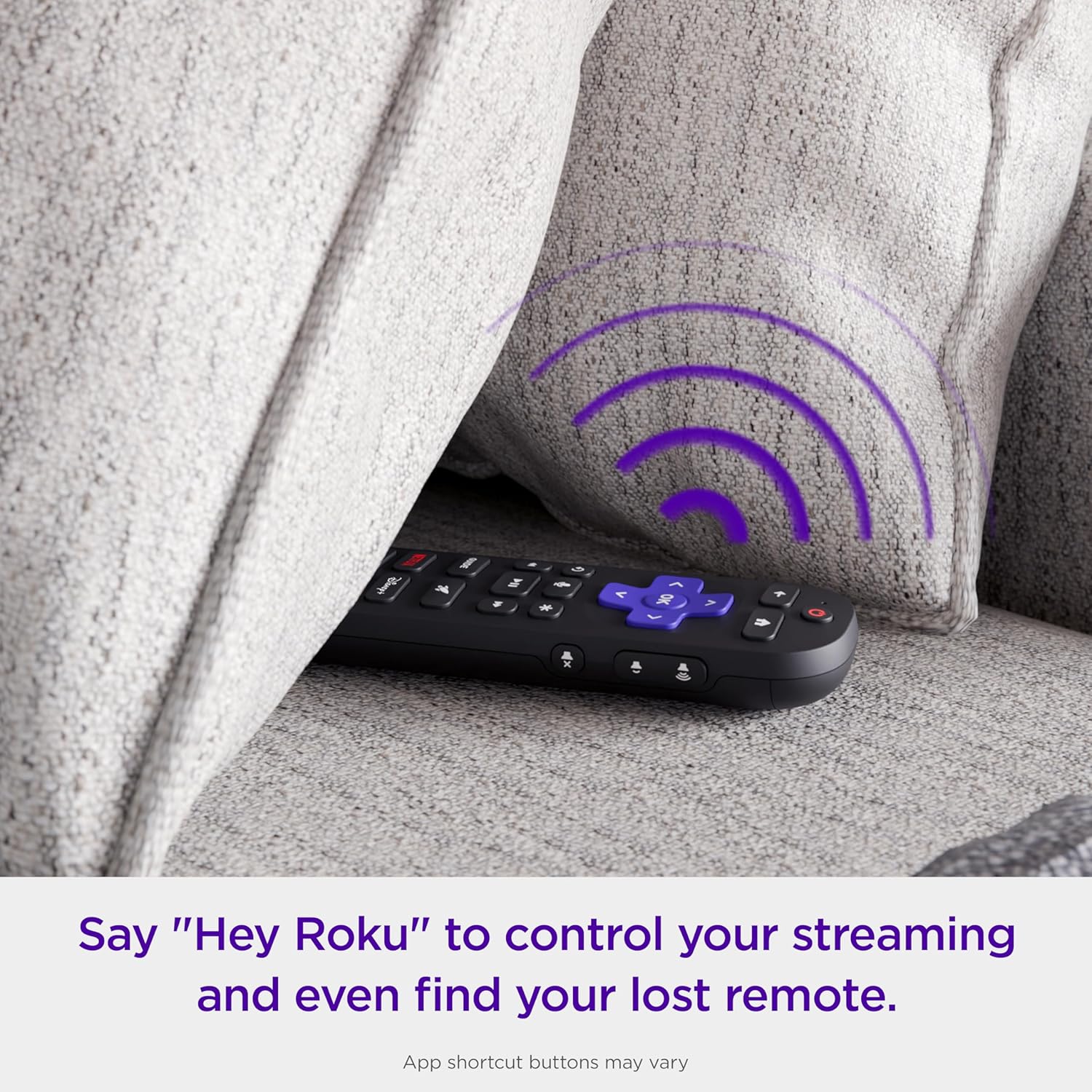 Roku Voice Remote Pro Enhanced Control with Backlit Buttons