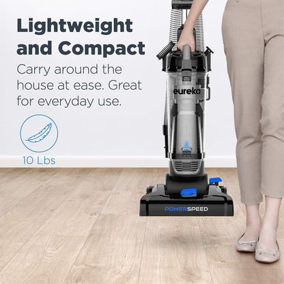 Eureka PowerSpeed Upright Vacuum for Carpet and Hard Floor