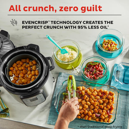 Instant Pot Duo Crisp 11 in 1 Pressure Cooker and Air Fryer
