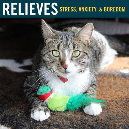 Interactive Cat Toys with Realistic Bird Sounds