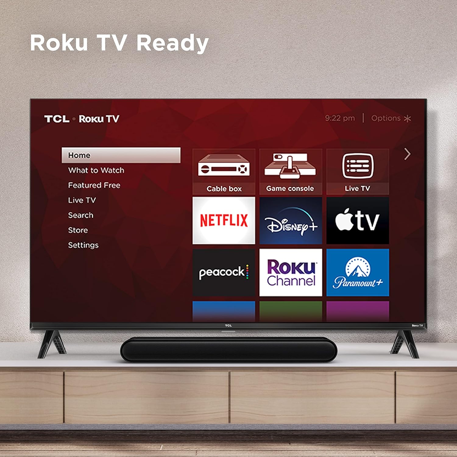 TCL 2.1 Channel Sound Bar with Wireless Subwoofer