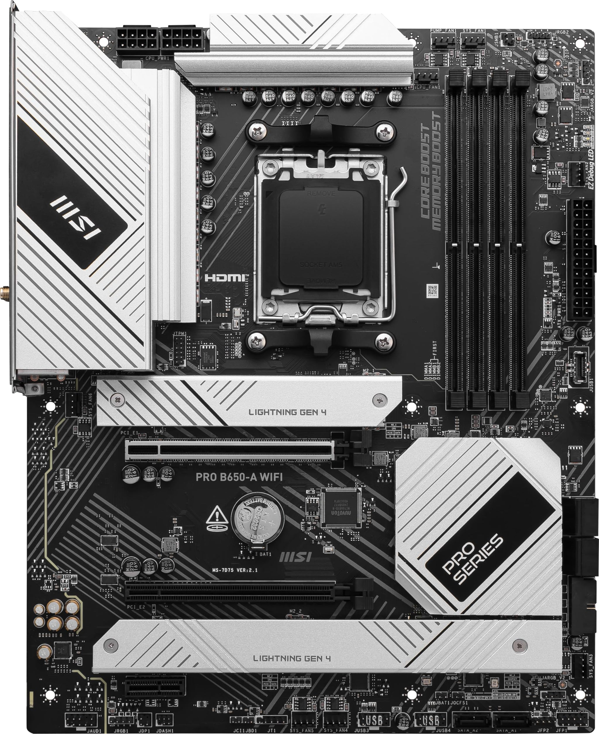MSI MAG B650 Tomahawk WiFi Gaming Motherboard for High Performance