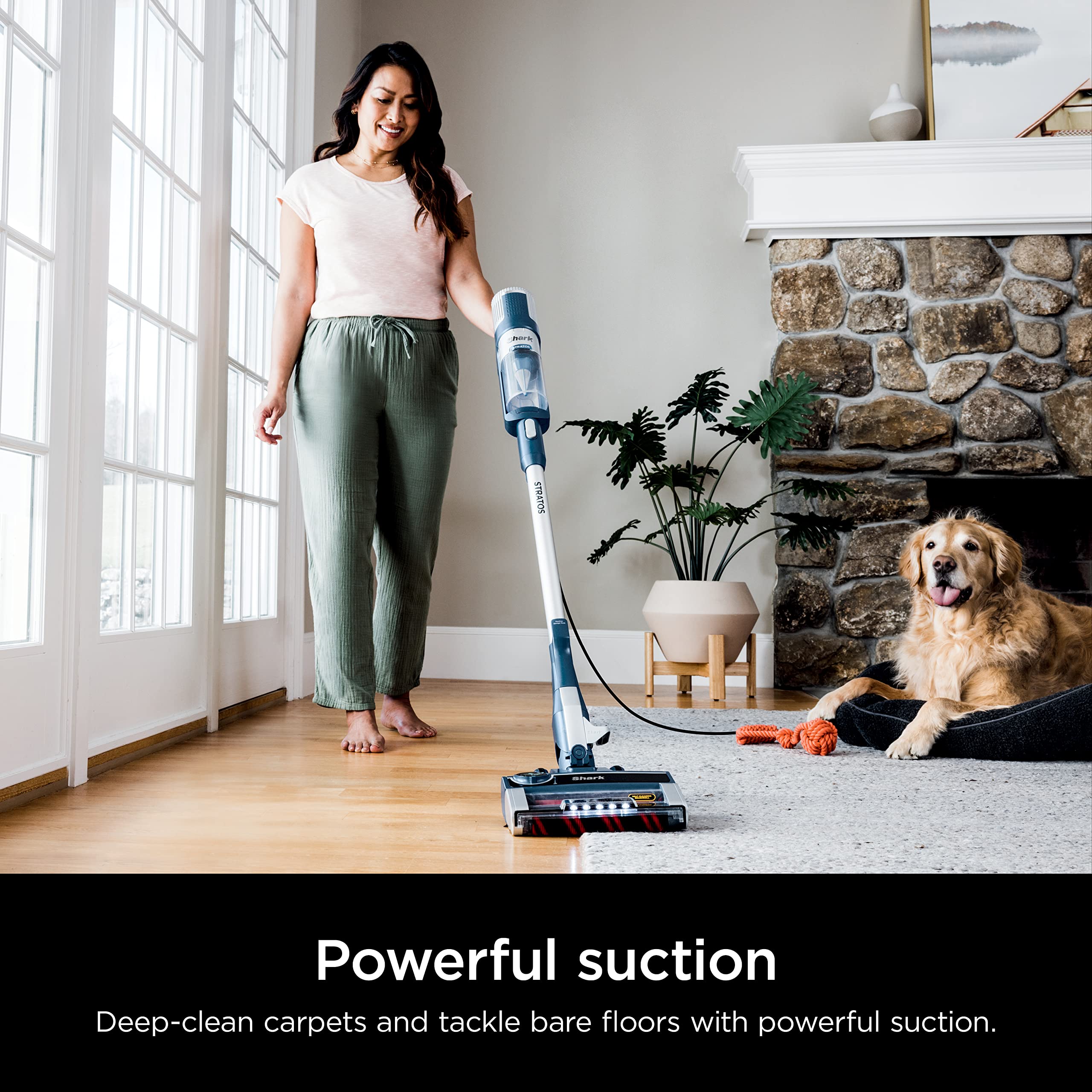 Shark HV322 Rocket Deluxe Pro Lightweight Vacuum for Pet Hair