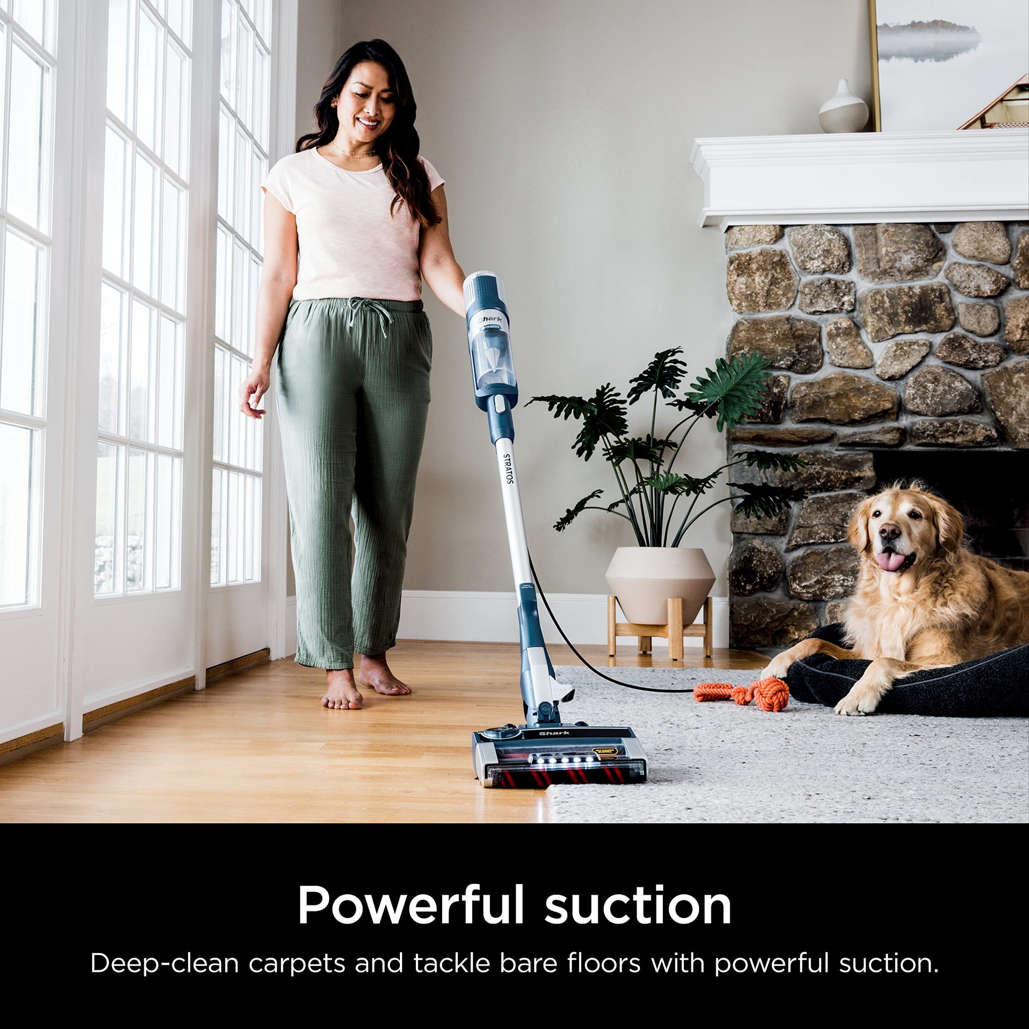 Shark HV322 Rocket Deluxe Pro Lightweight Vacuum for Pet Hair