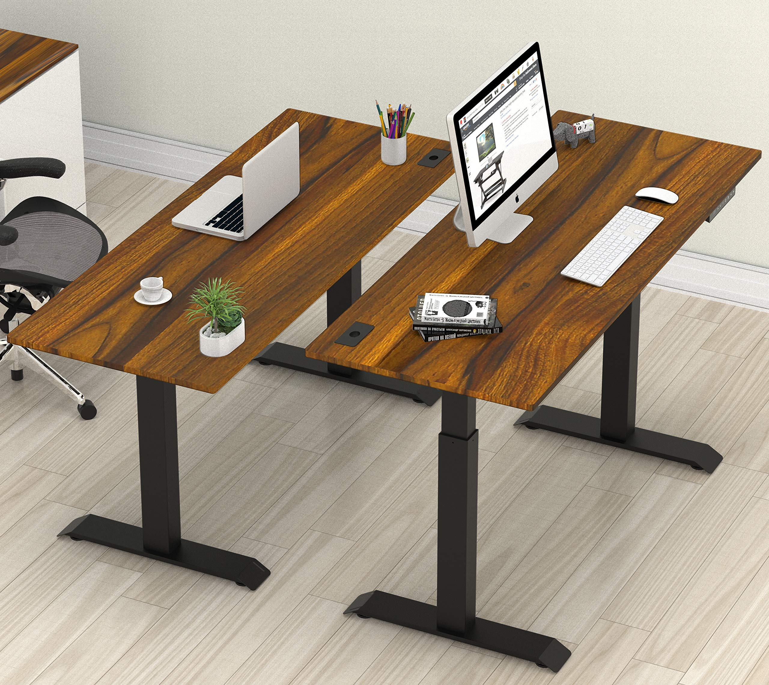 Height Adjustable Standing Desk with Memory Preset Feature
