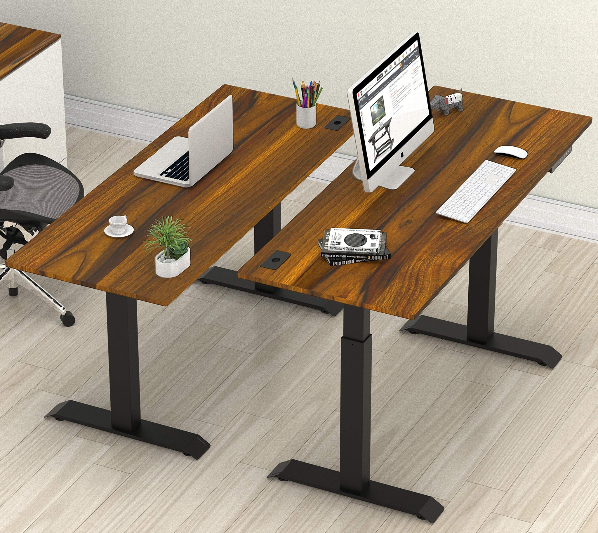Height Adjustable Standing Desk with Memory Preset Feature