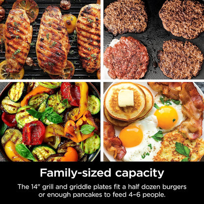 Ninja Griddle Indoor Grill with Even Cooking Performance