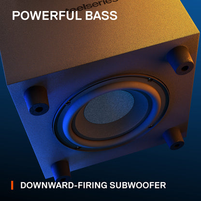 SteelSeries Arena 3 Gaming Speakers with Immersive Audio