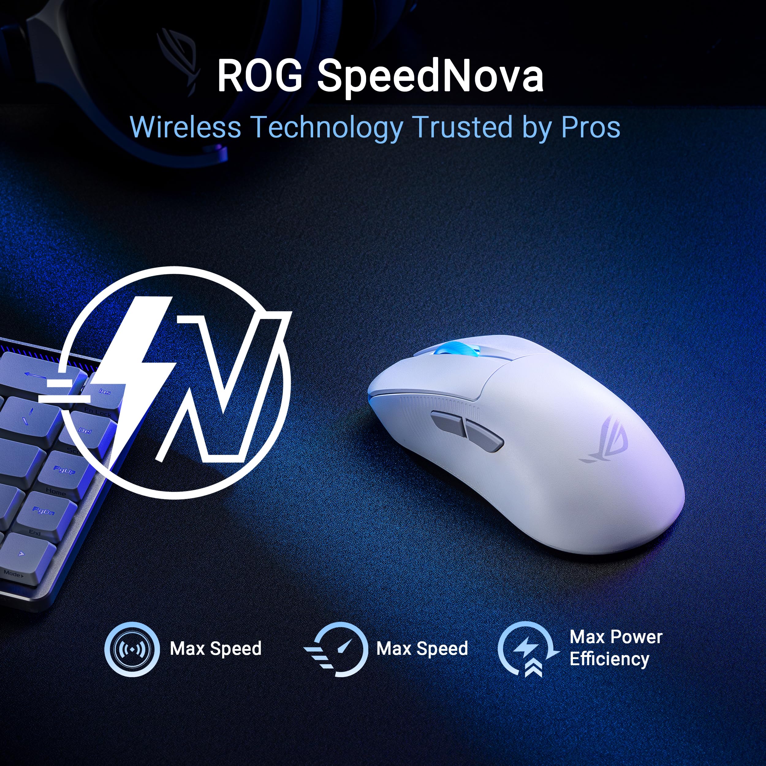 Asus ROG Keris Wireless Gaming Mouse with 36000 DPI Precision
