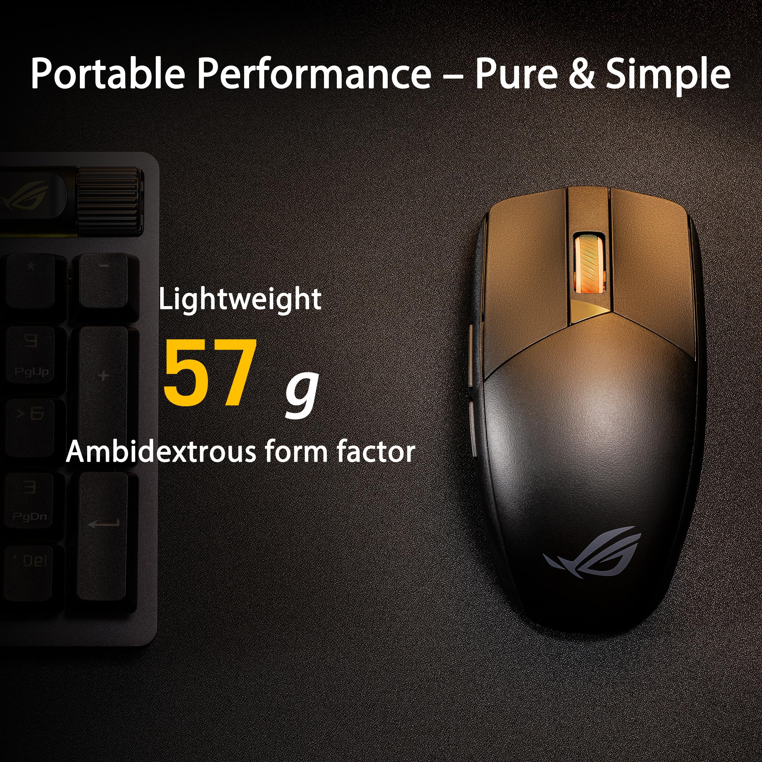ASUS ROG Strix Impact III Wireless Gaming Mouse Lightweight Precision