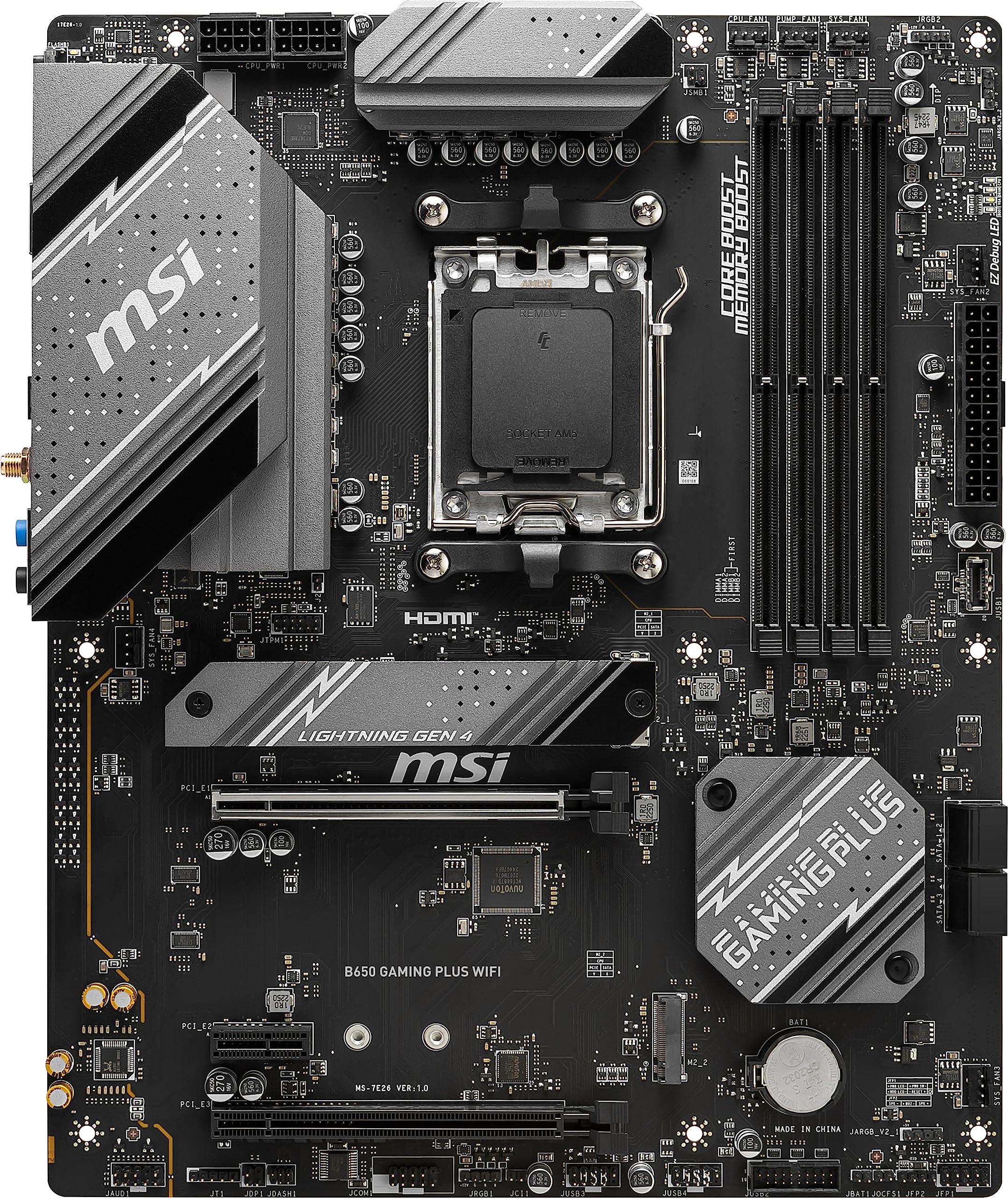 MSI MAG B650 Tomahawk WiFi Gaming Motherboard for High Performance