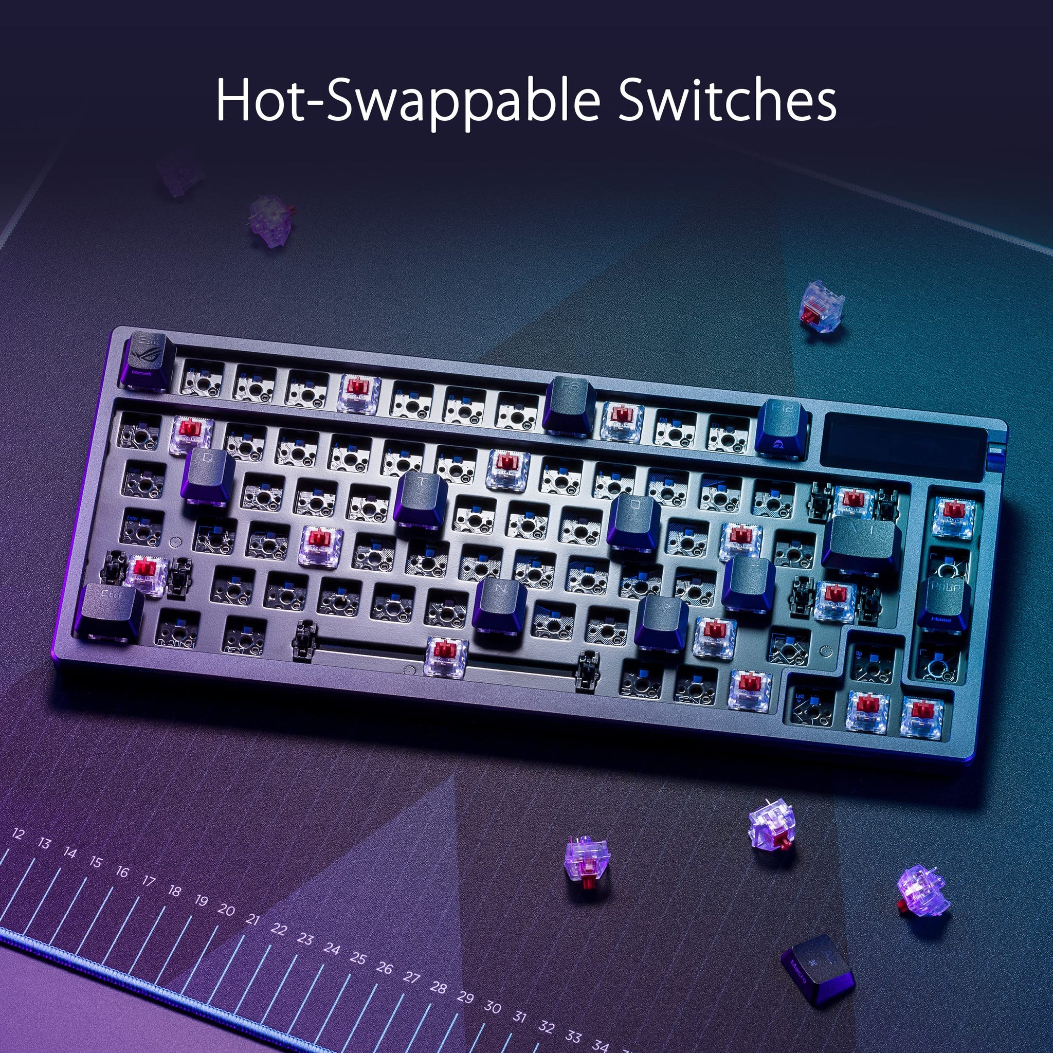 ASUS ROG Azoth Wireless Custom Gaming Keyboard Benefits